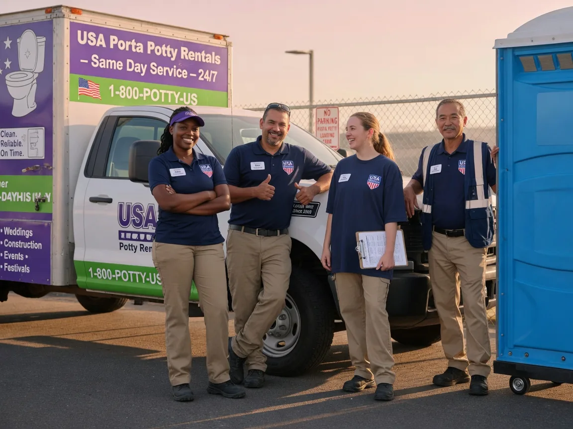 Porta Potty Rental company in Connersville, IN