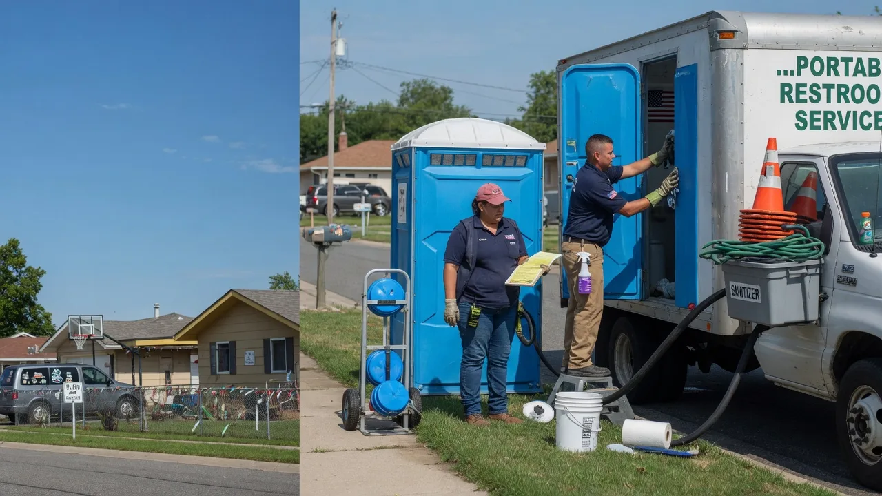 Portable Toilet Rental in Connersville, IN near me